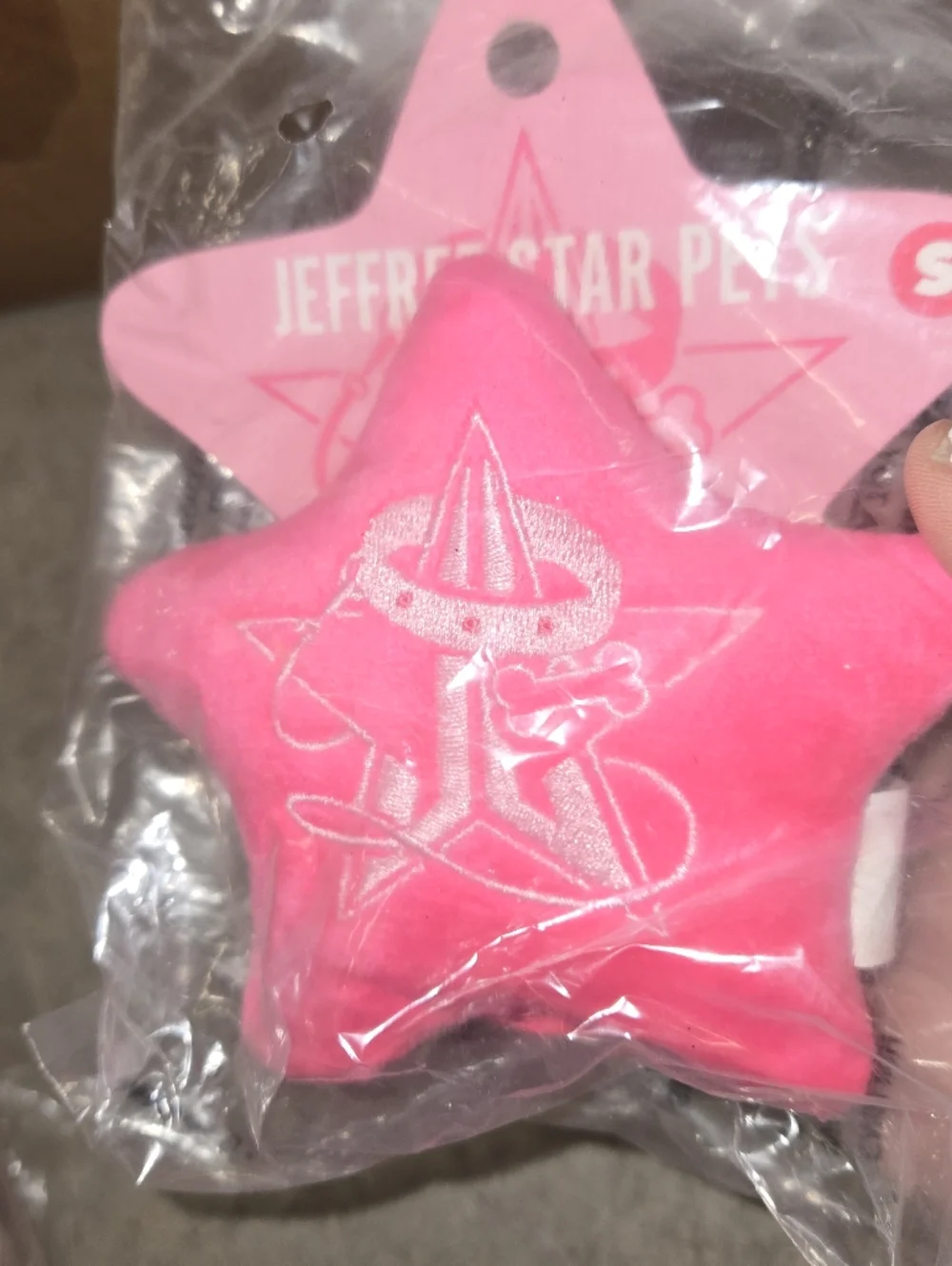 Pink Fuzzy Pet Toy - Picture 2 of 4